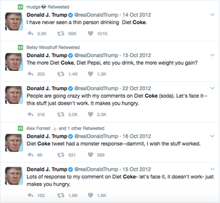 Illustration for article titled A Closer Look at Donald Trump’s Magic Coke Delivery Button